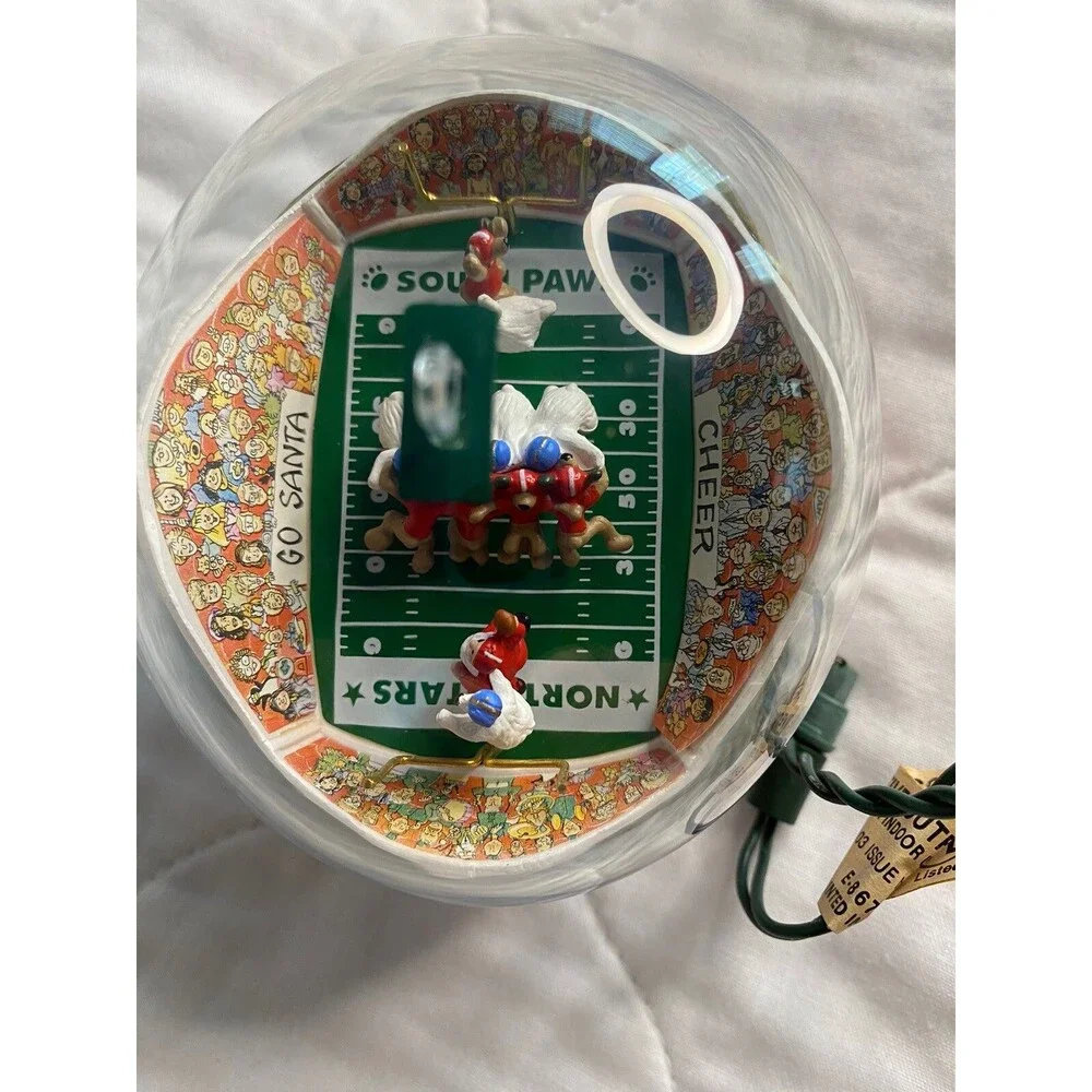 Hallmark Keepsake Ornament Artist's Favorites Arctic Dome by Ken Crow Football